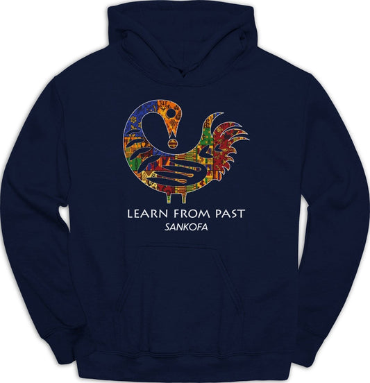 Sankofa Adinkra Tribal Hoodie - Zion Threadz