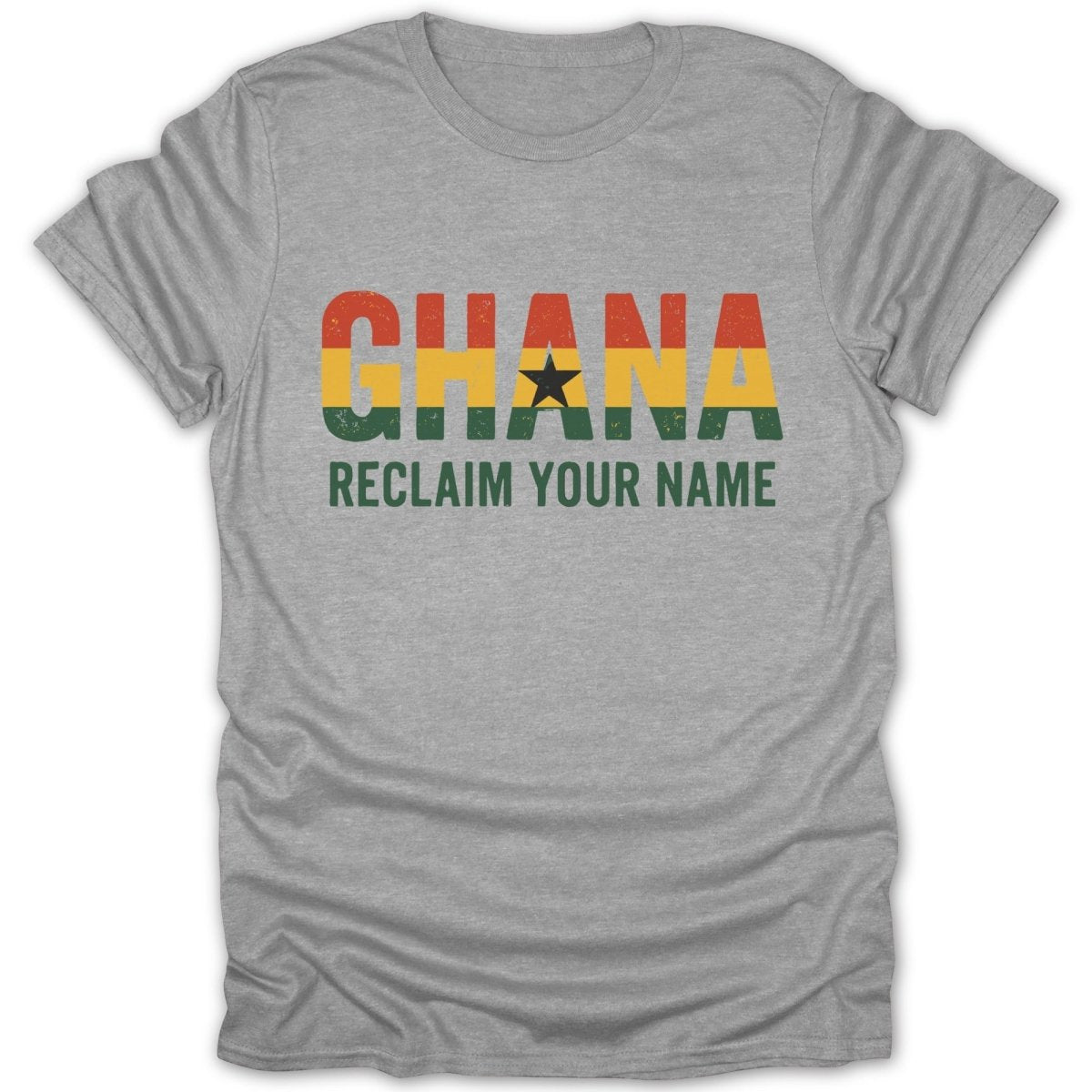 Ghana Reclaim Your Name Pride Tee - Zion Threadz