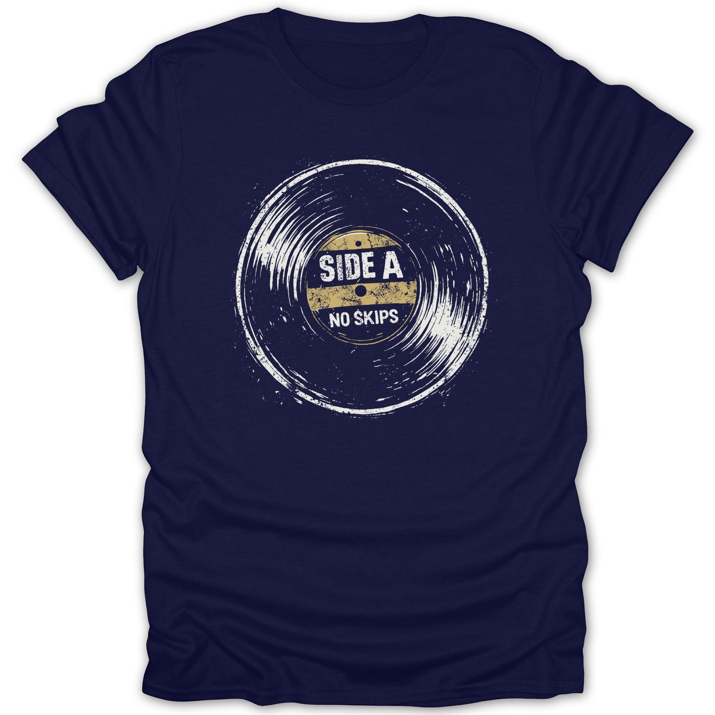 Vintage Vinyl Record Side A No Skips T-shirt