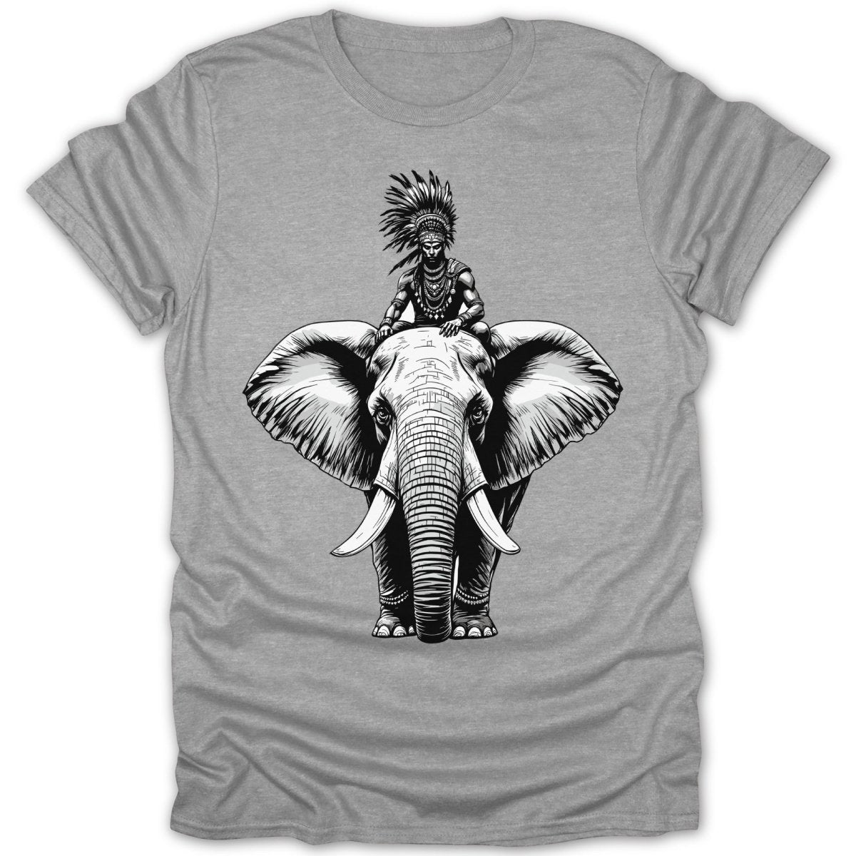 Elephant Rider Ink Tee - Zion Threadz
