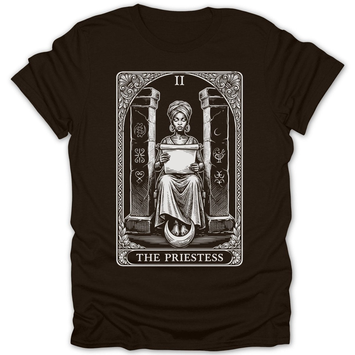 High Priestess Tarot B Tee - Zion Threadz