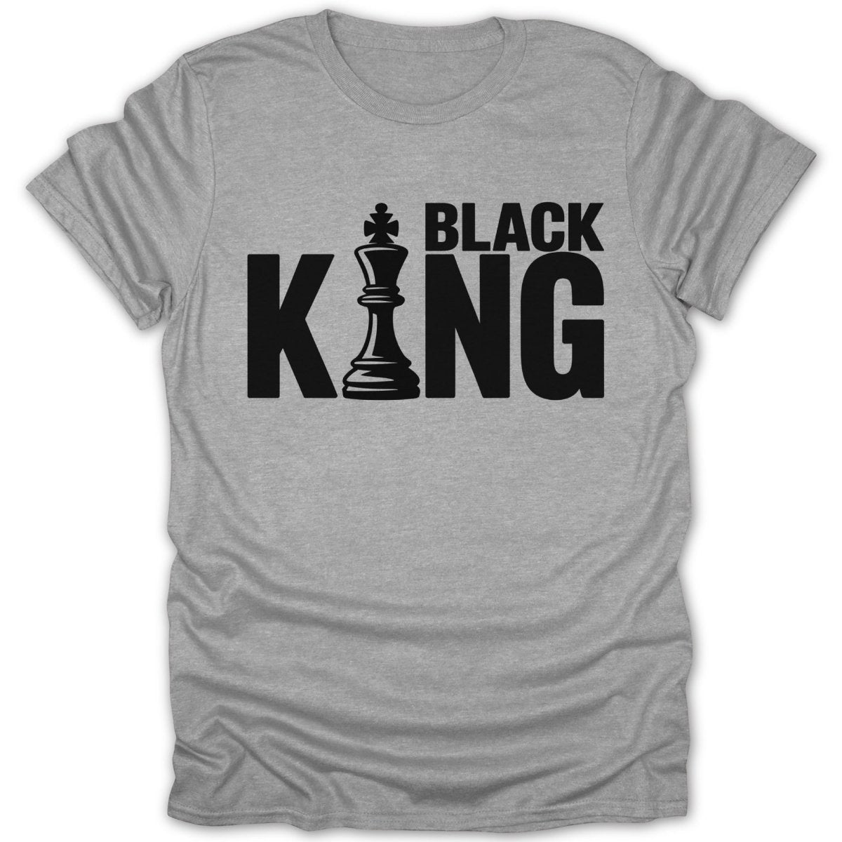Black King Chess Tee - Zion Threadz