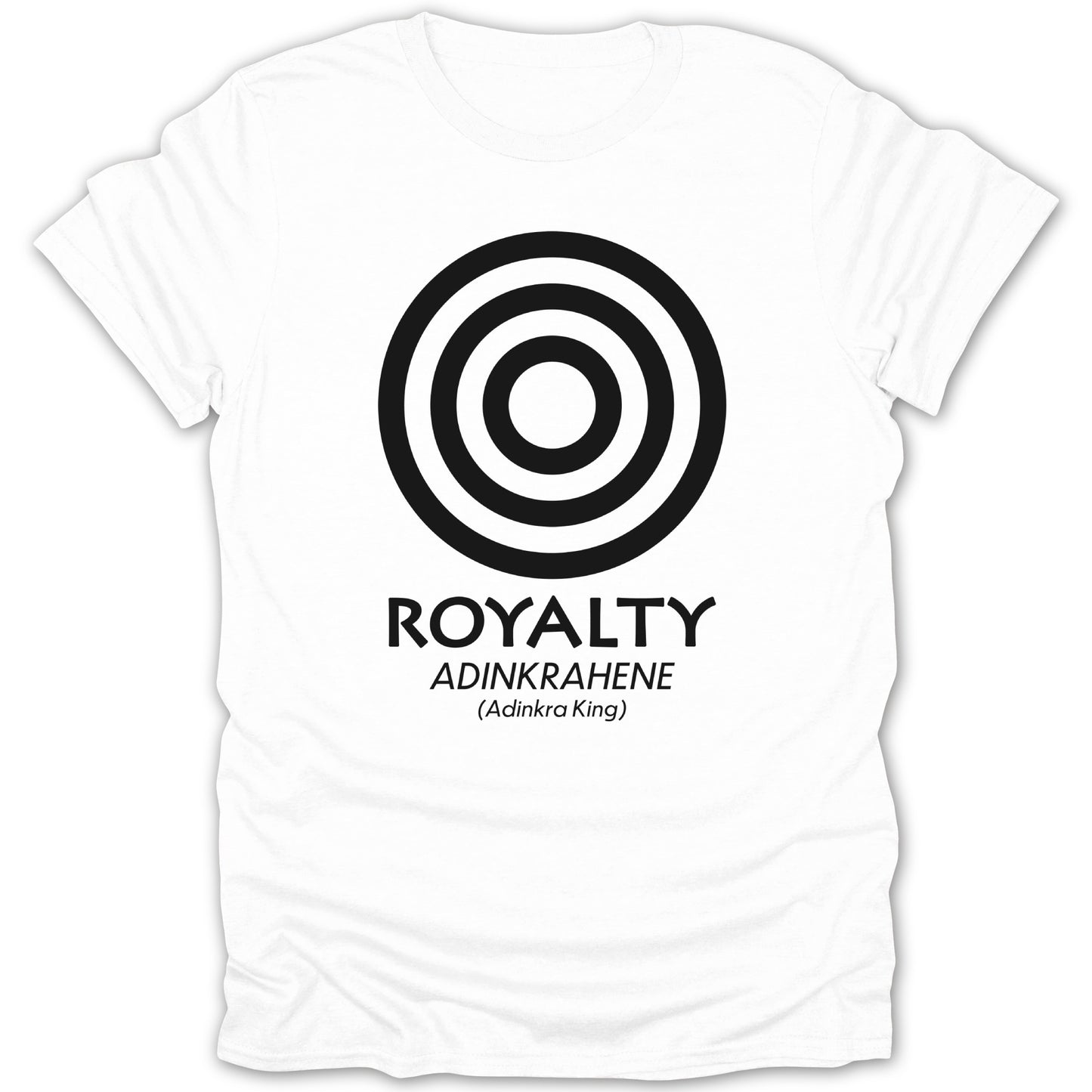ROYALTY Adinkrahene Adinkra King Circle Design Shirt