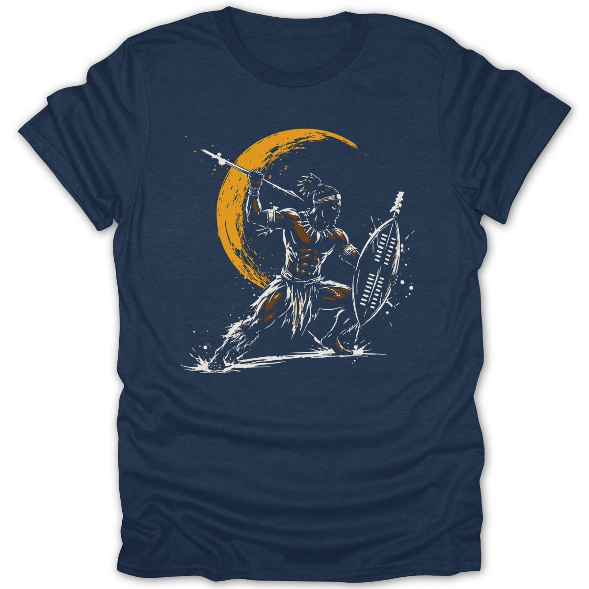 Warrior Shield Moonlit Tee - Zion Threadz