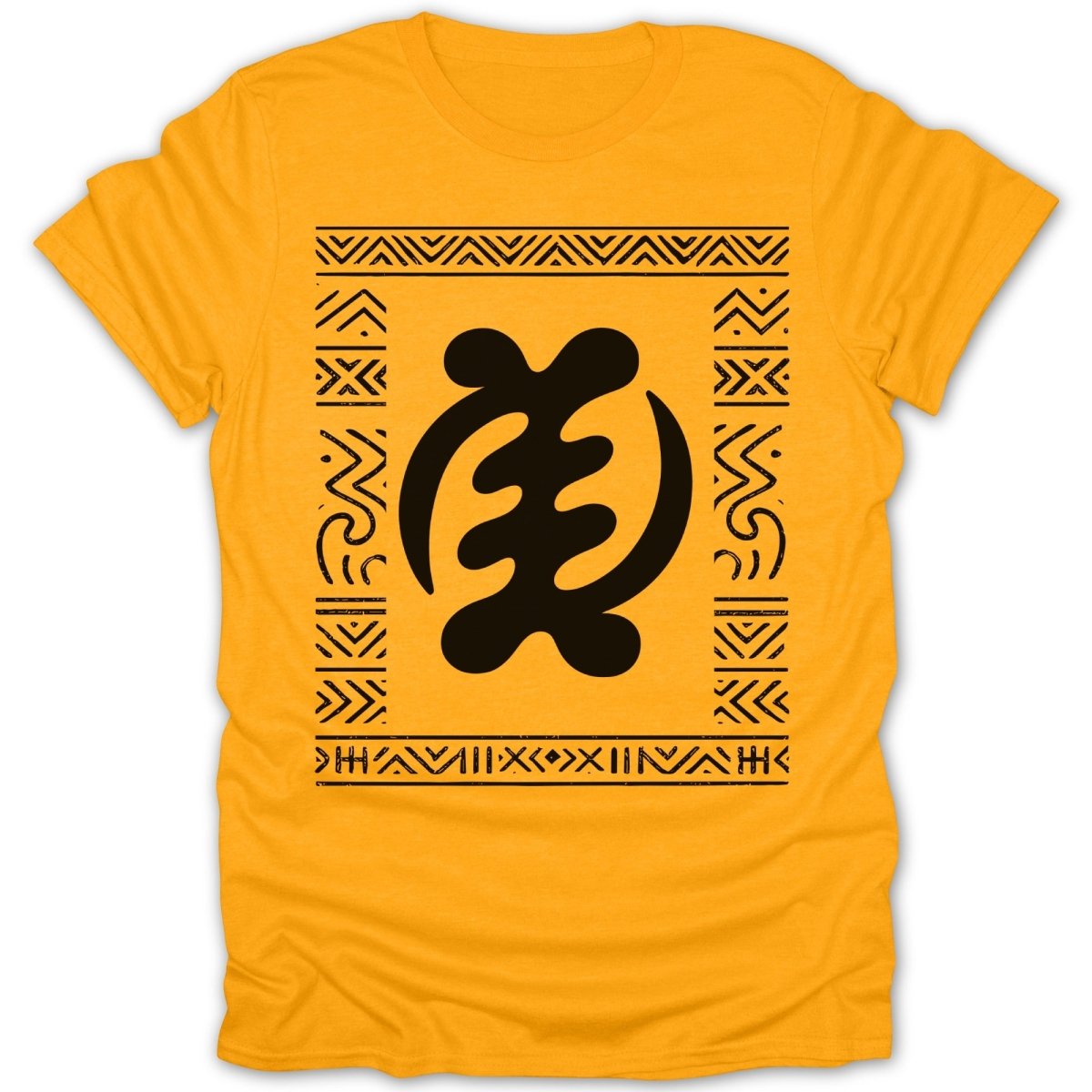 Gye Nyame Adinkra Pattern Tee - Zion Threadz
