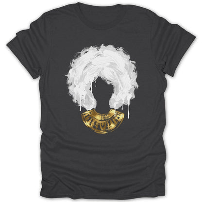 Artistic Brushed Stroked Black Woman Tee - Zion Threadz