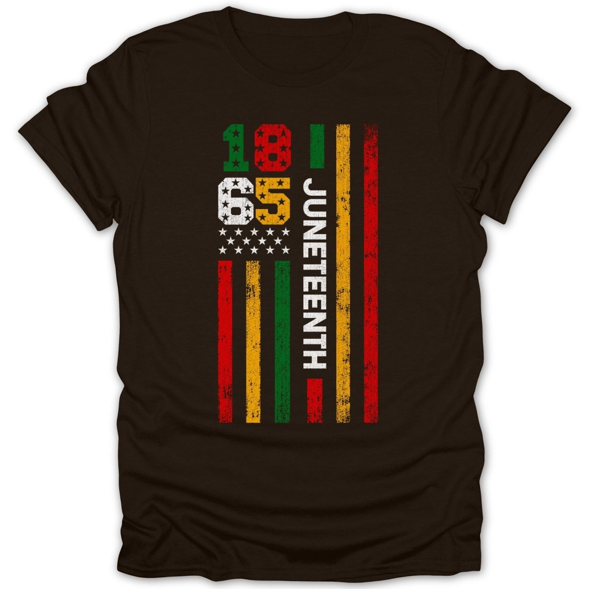 Juneteenth 1865 Heritage Flag Tee - Zion Threadz