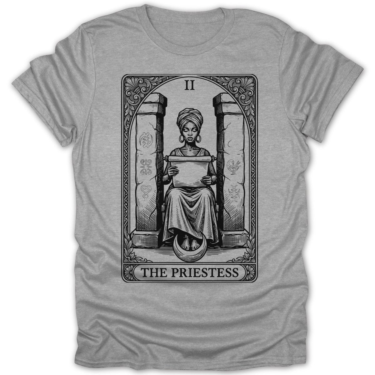 High Priestess Tarot B Tee - Zion Threadz