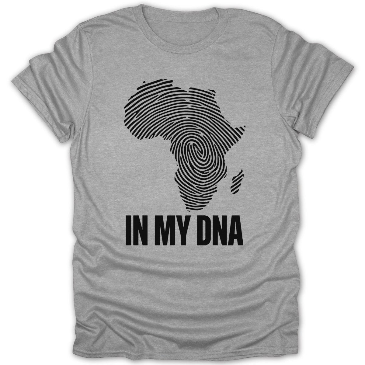 In My DNA Africa Map Tee - Zion Threadz