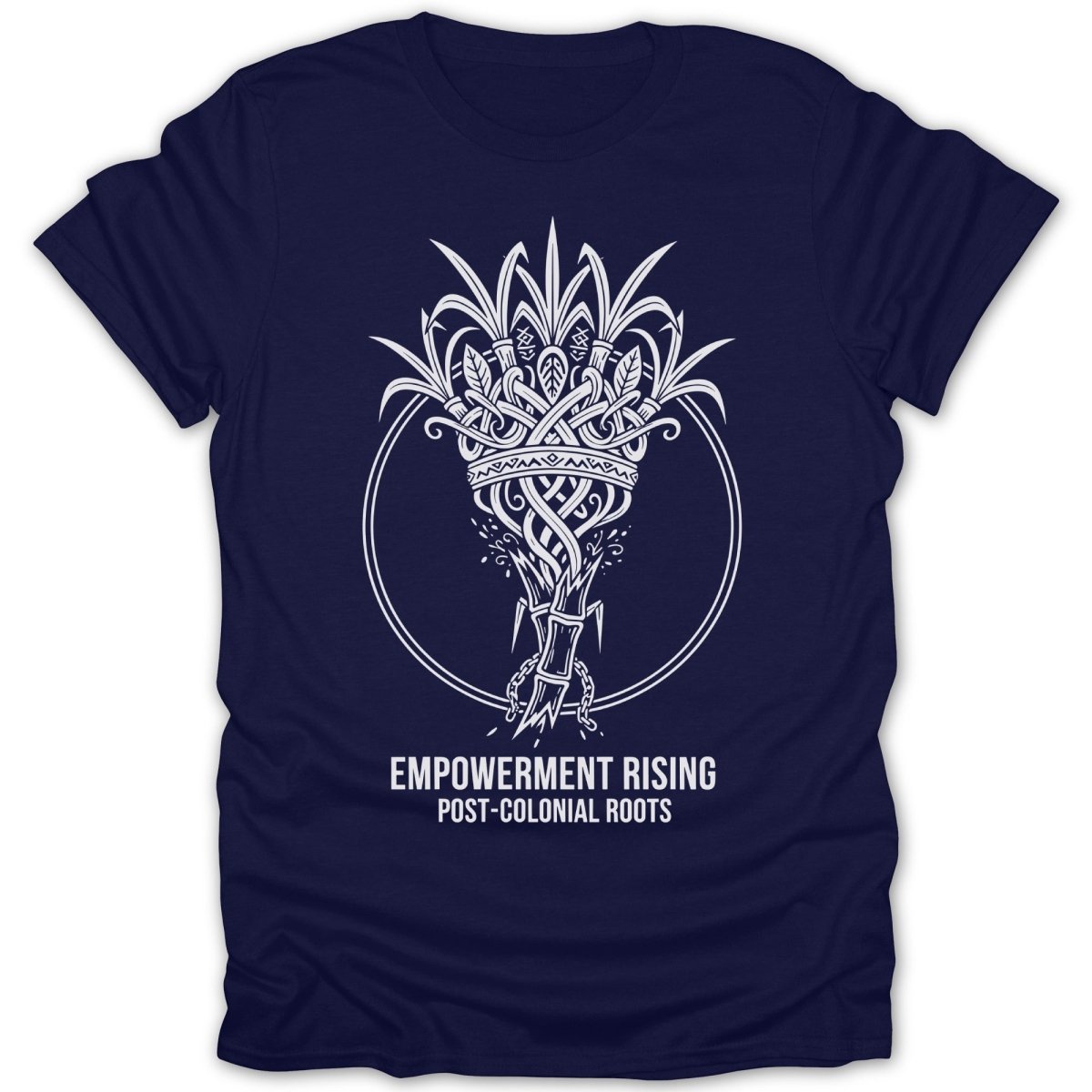 Empowerment Rising Post Colonial Roots Graphic Tee - Zion Threadz