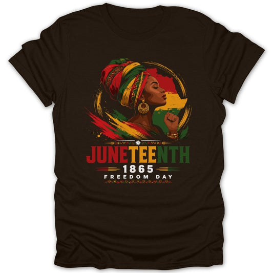 Juneteenth Grace & Power Tee - Zion Threadz