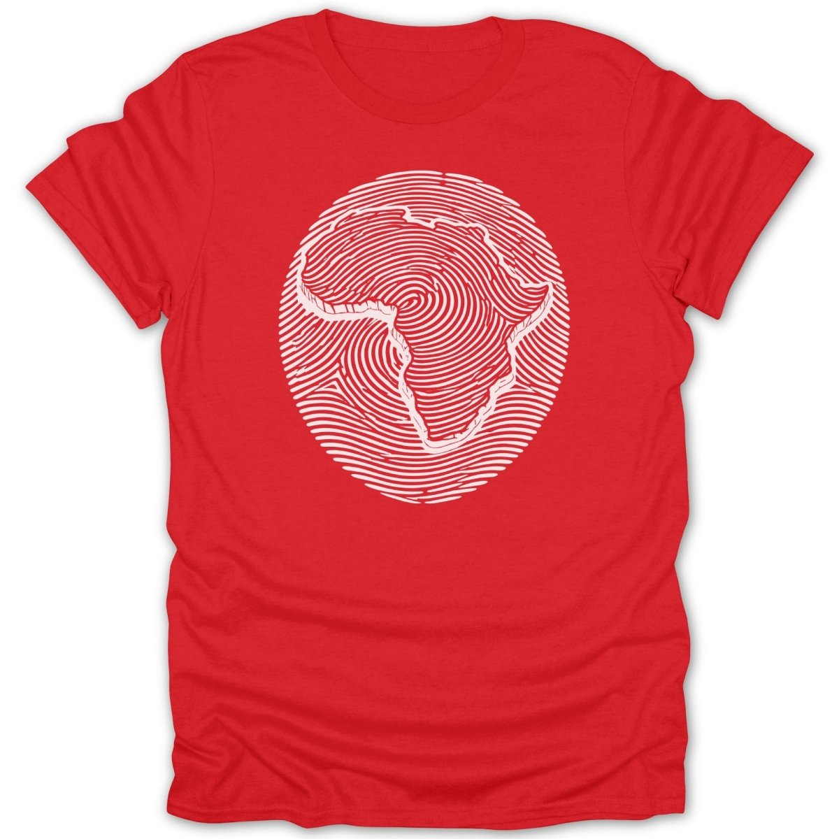 Africa Identity Fingerprint Tee - Zion Threadz