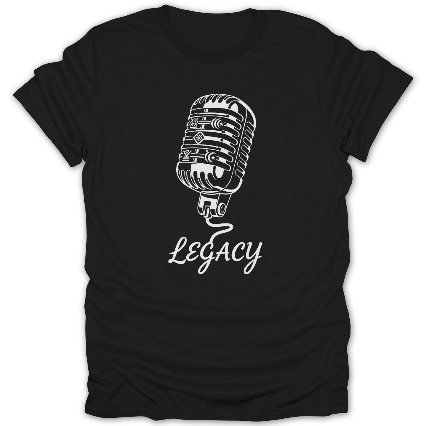 Vintage Microphone Graphic Legacy T-Shirt