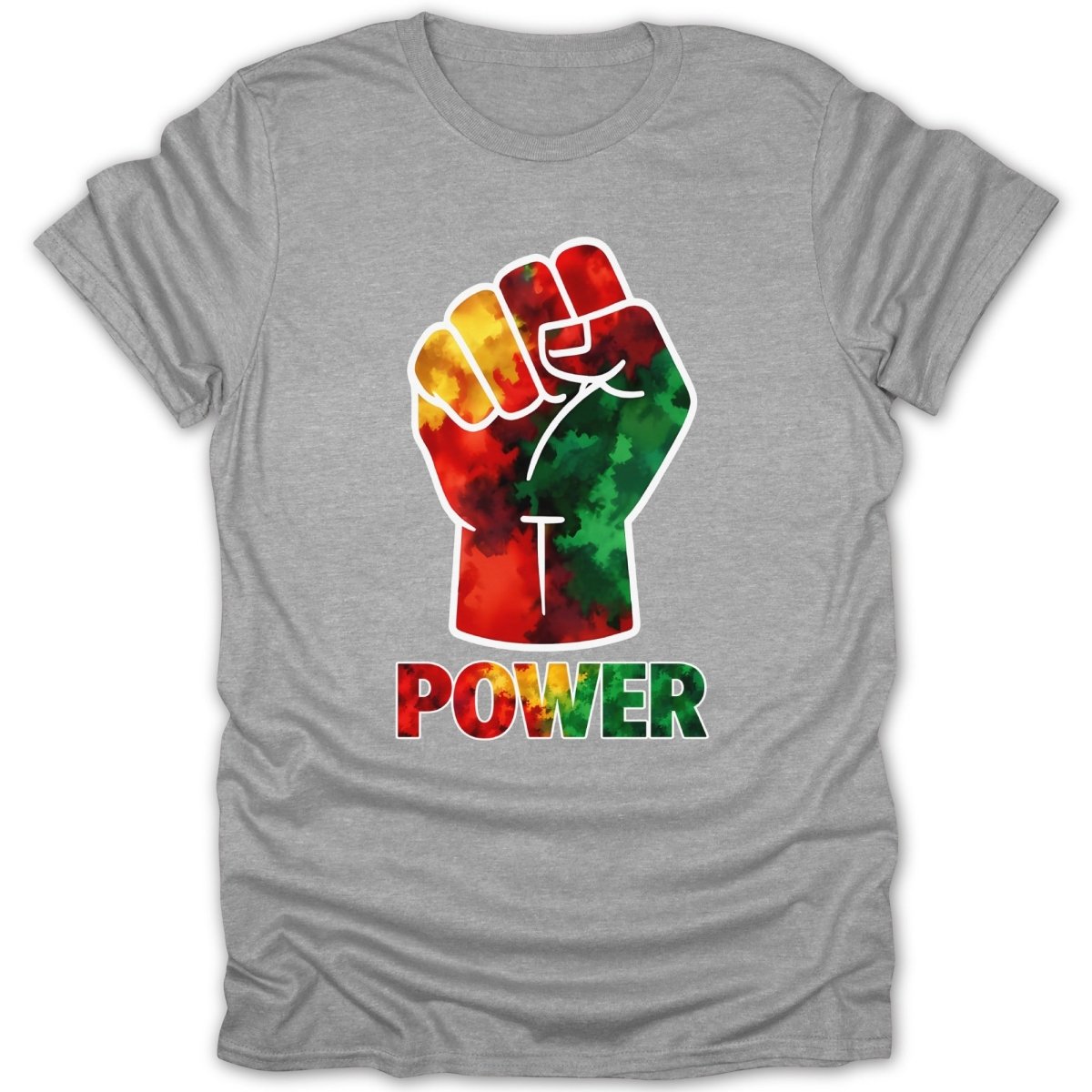 Rasta Power Fist Tee - Zion Threadz