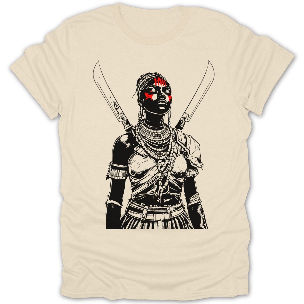 Dahomey Agojie Warrior Battle Ready Tee - Zion Threadz