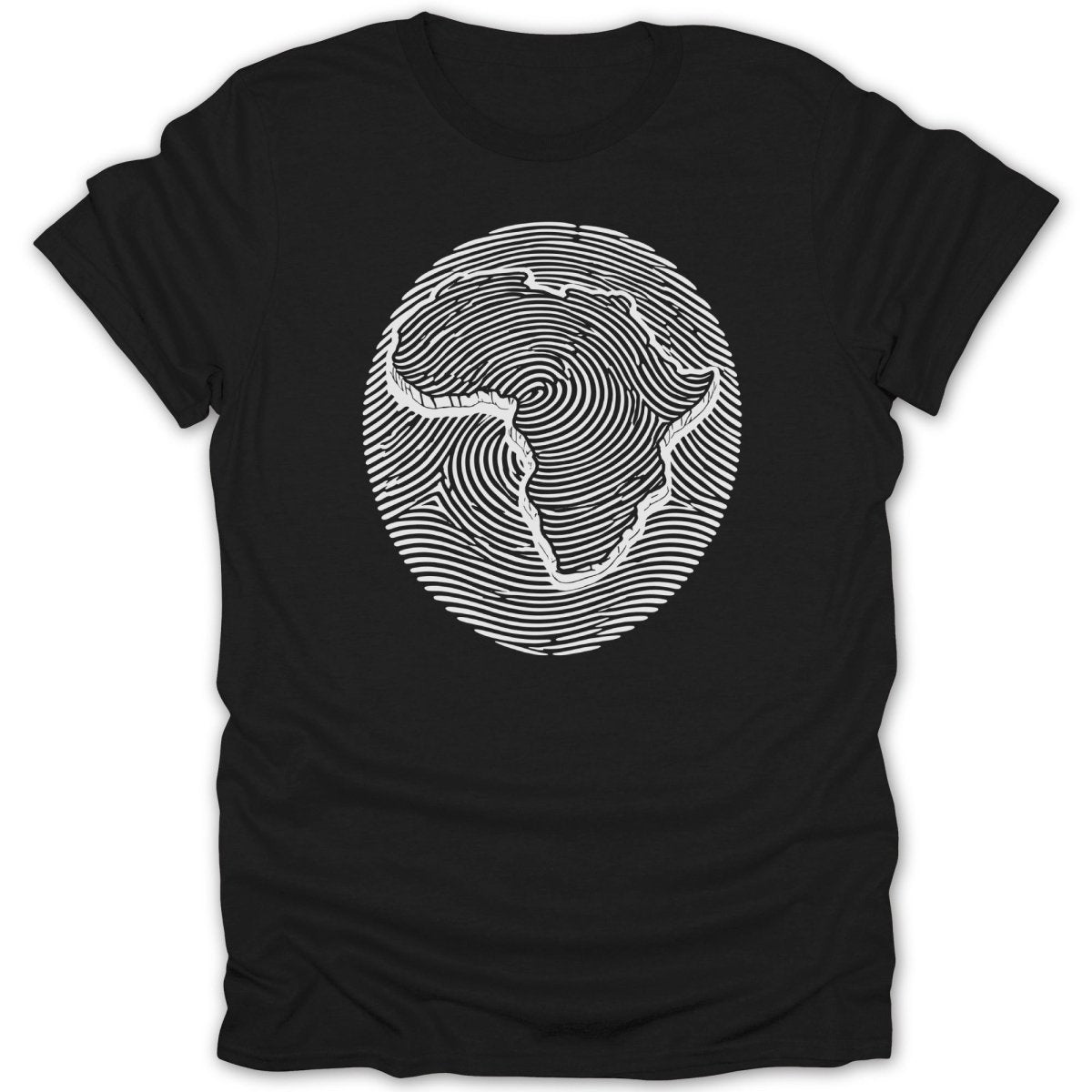 Africa Identity Fingerprint Tee - Zion Threadz