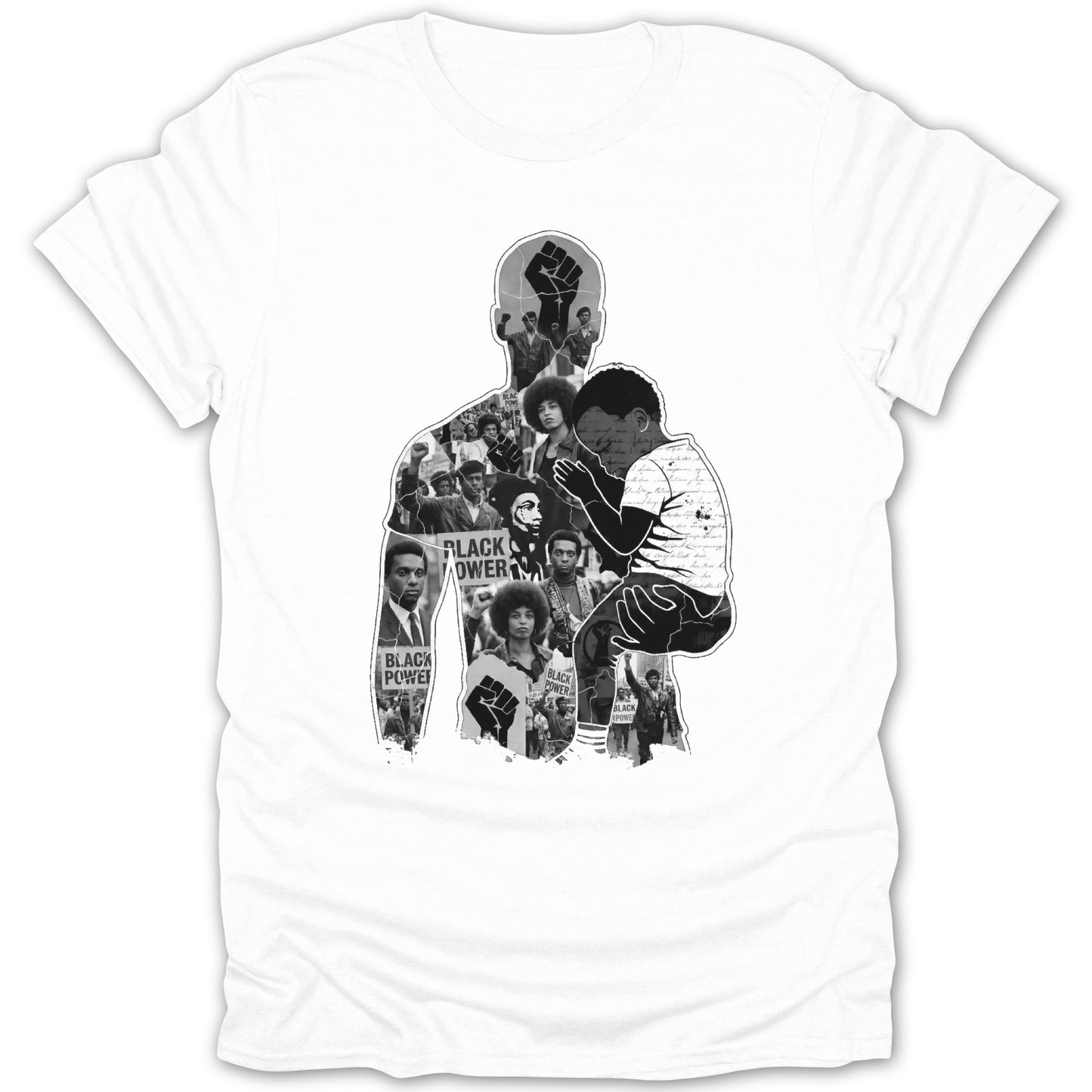 Black Power Activism Shirt with Powerful Graphic Design
