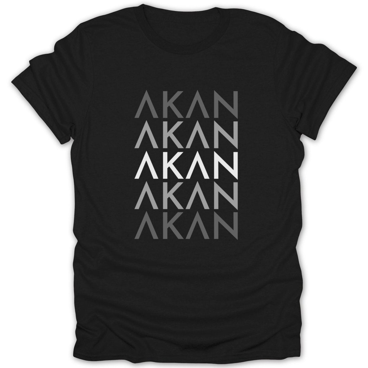 Akan Stacked Tee - Zion Threadz