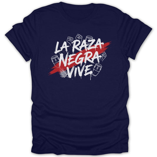 La Raza Negra Vive Tee - Zion Threadz
