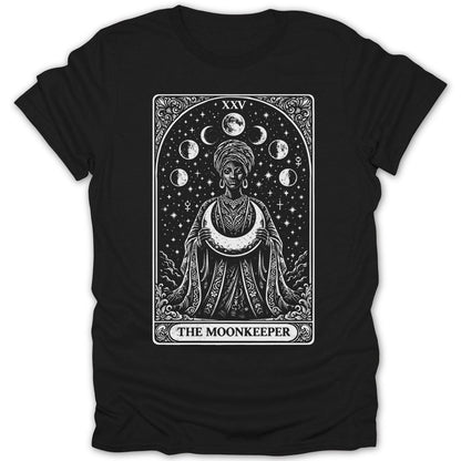 The Moonkeeper Tarot Card Tee - Zion Threadz