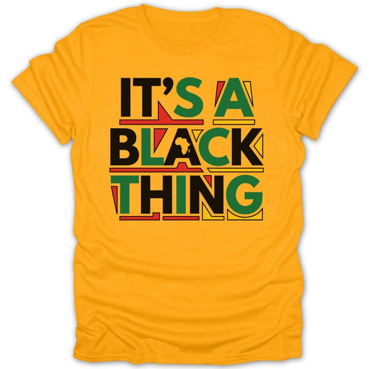 It's A Black Thing Pan Tee - Zion Threadz