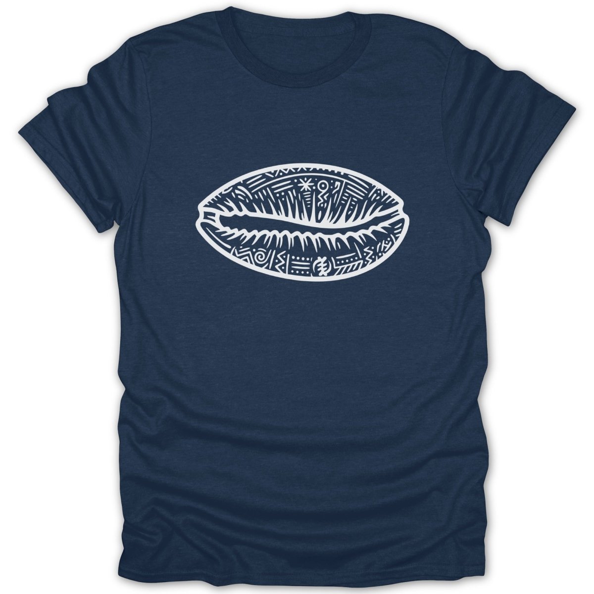 Cowrie Shell Adinkra Tee - Zion Threadz
