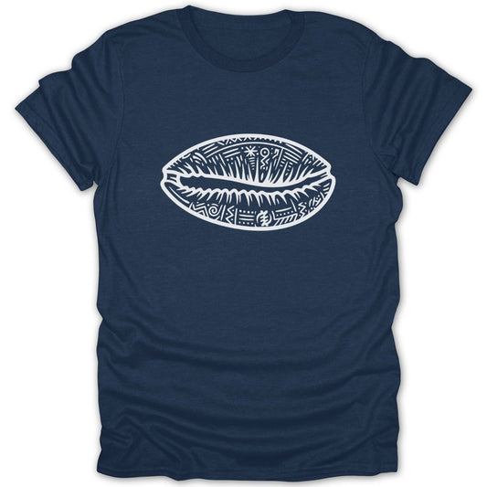 Cowrie Shell Adinkra Tee - Zion Threadz