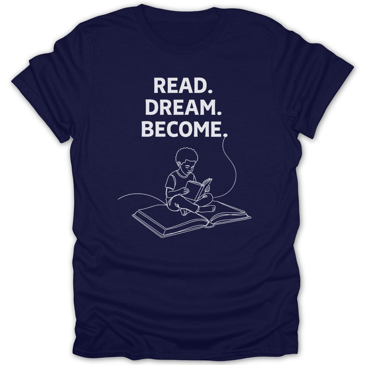 Black Boy Read Dream Become Tee - Zion Threadz