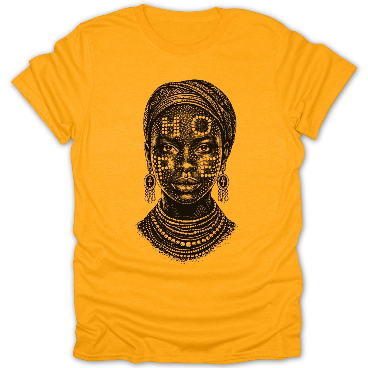 Tribal Woman HOPE Dot Paint Tee - Zion Threadz