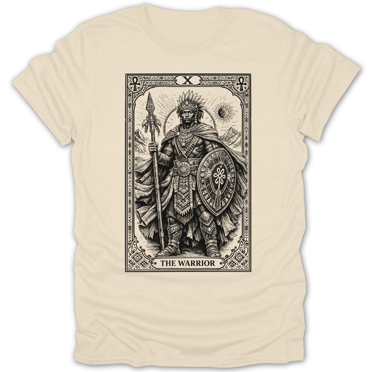The Warrior Tarot Tee - Zion Threadz