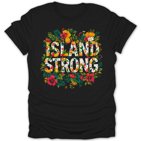 Floral Island Strong Tee - Zion Threadz