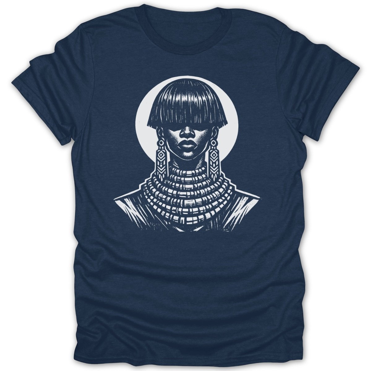 African Queen Hidden Eyes Tee - Zion Threadz