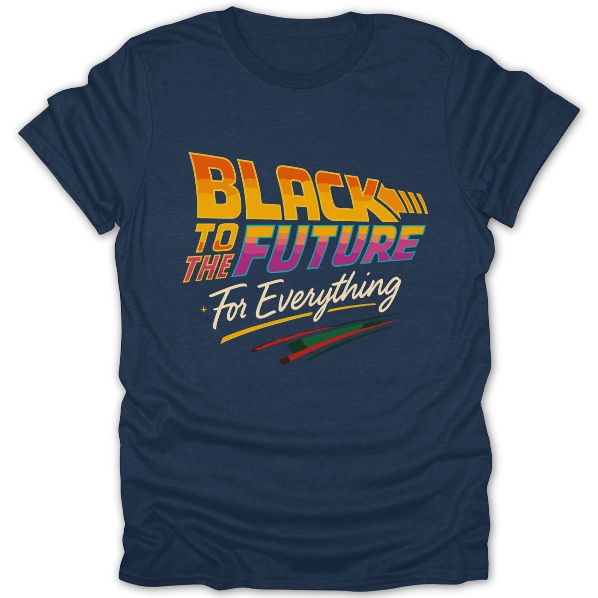 Black To The Future Tee - Zion Threadz