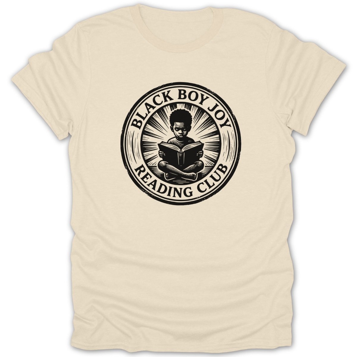 Black Boy Joy Reading Club Tee - Zion Threadz