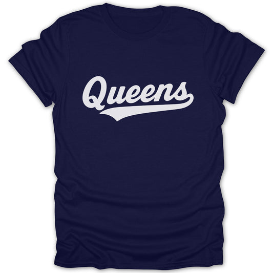 Queens Script T-Shirt with Classic Design product type