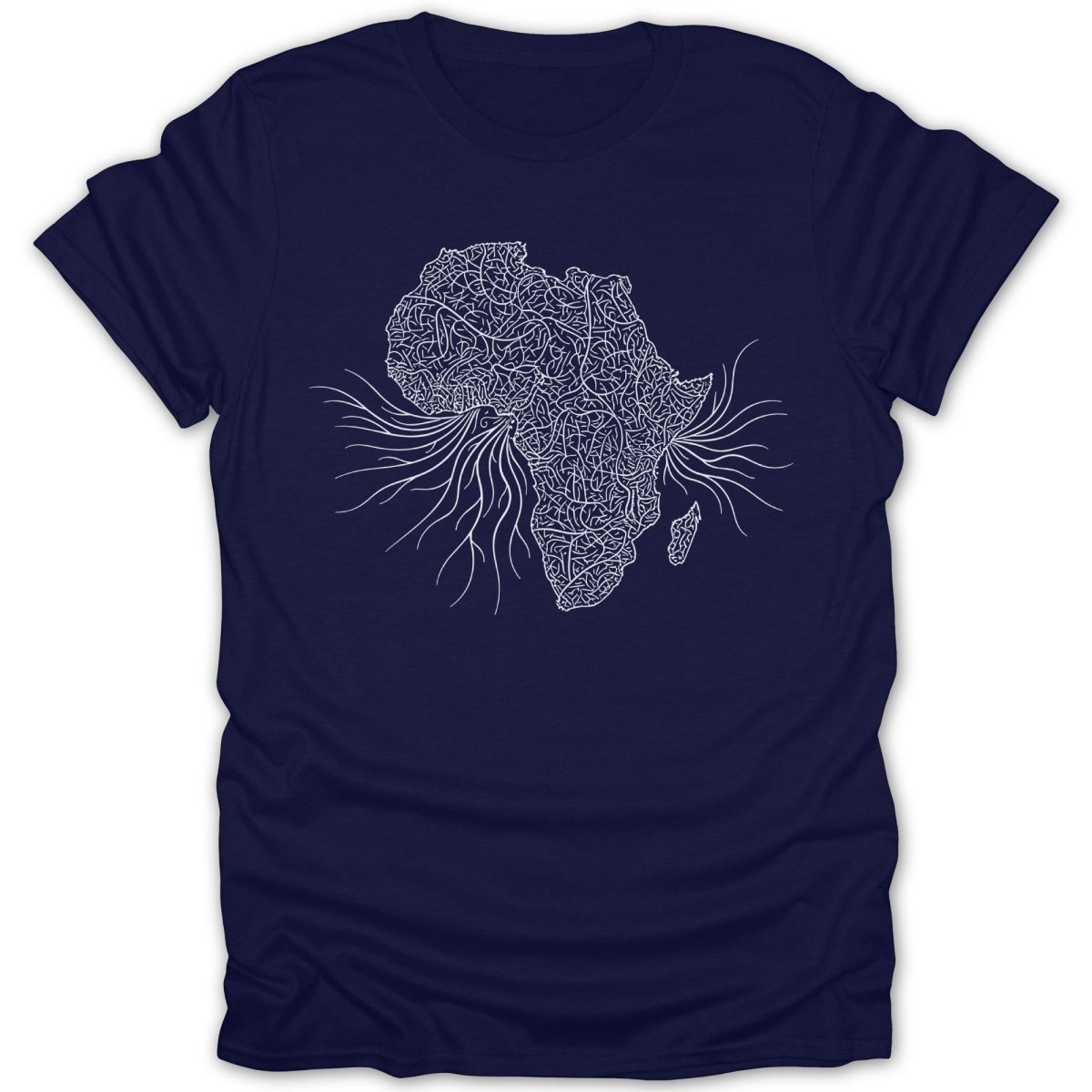 Africa Roots Map Tee - Zion Threadz