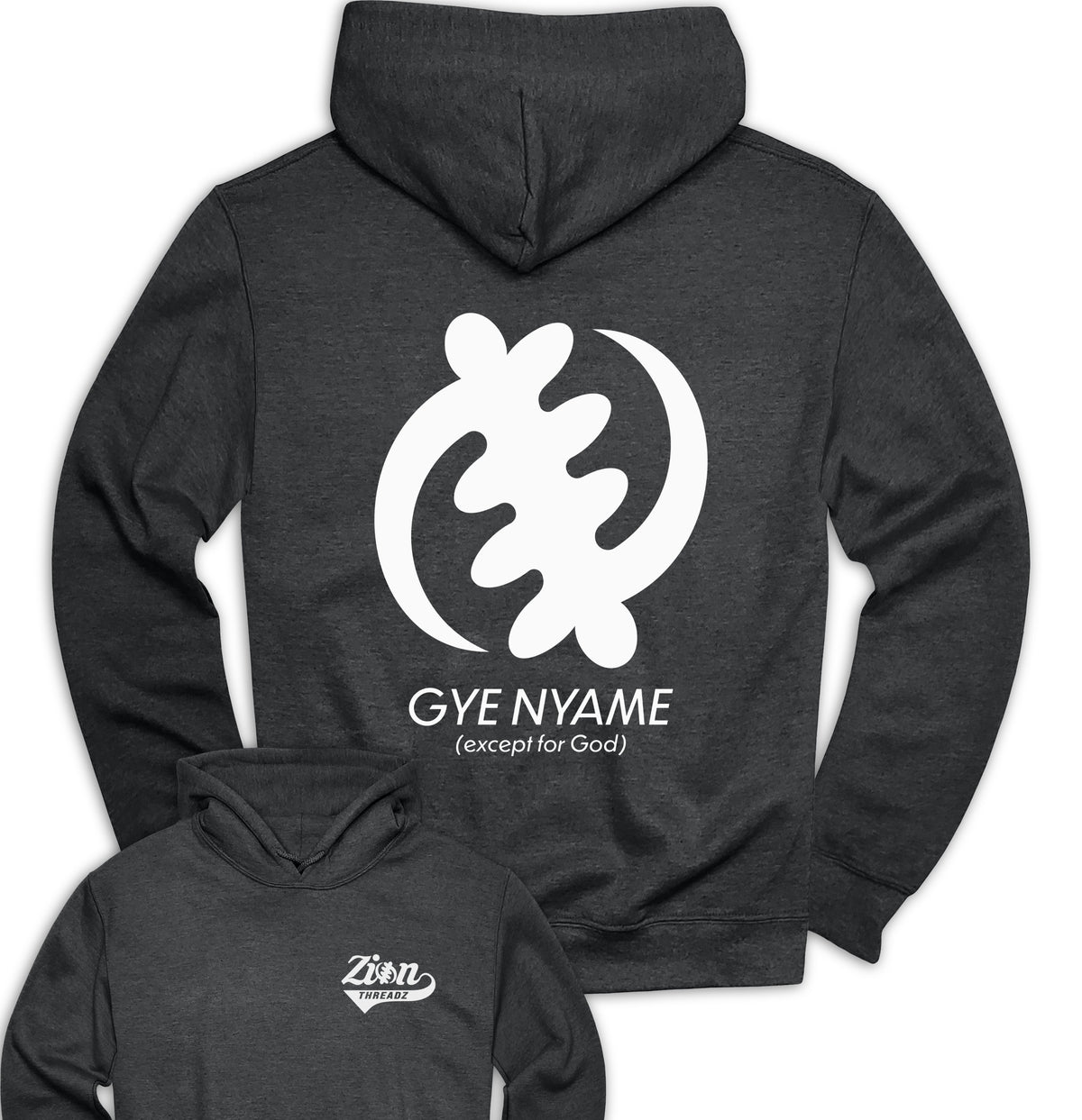 Gye Nyame Except For God Hoodie with Stylish Design