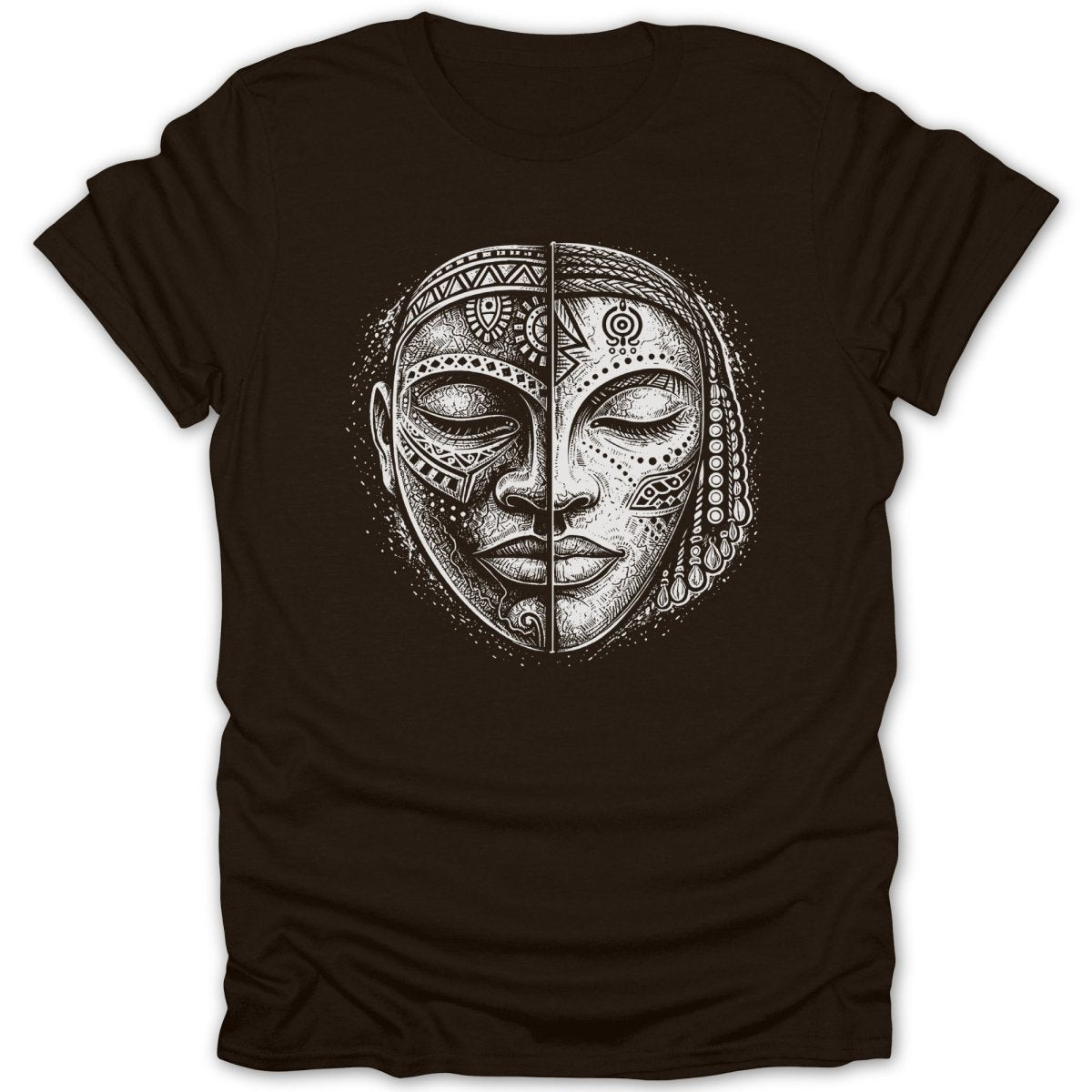 Dual Spirit Mask Tee - Zion Threadz