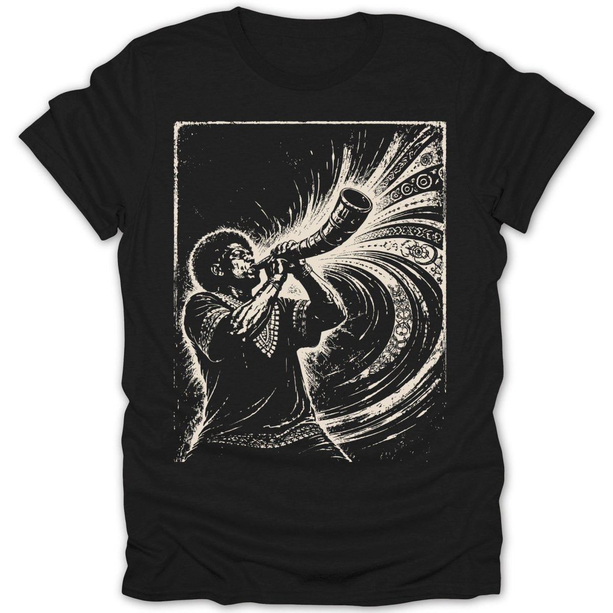 Sonic Bloom Cultural Art Tee - Zion Threadz