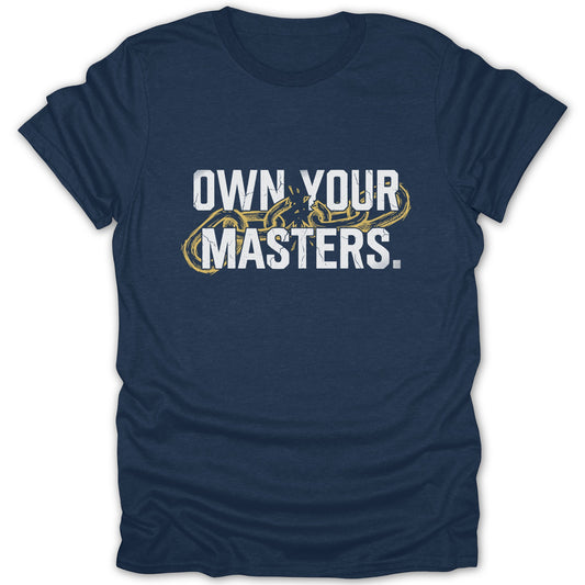 Own Your Masters Motivational Printed Shirt
