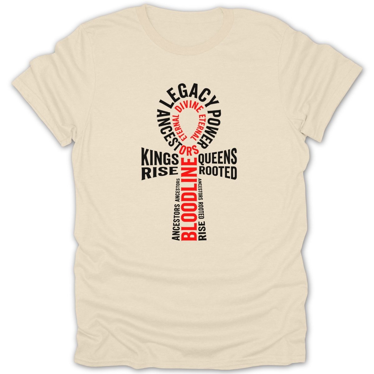 Ancestral Legacy Ankh Tee - Zion Threadz