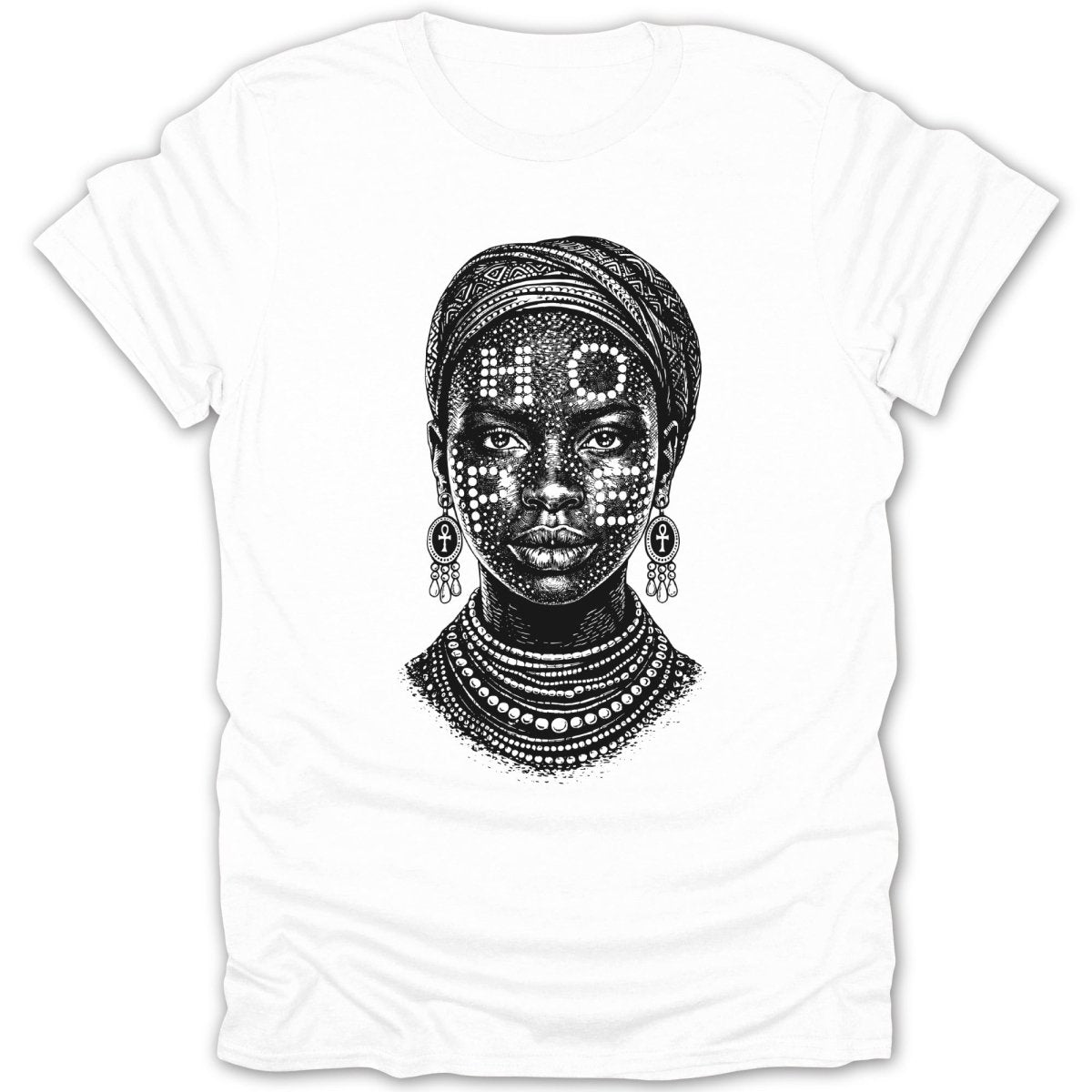 Tribal Woman HOPE Dot Paint Tee - Zion Threadz