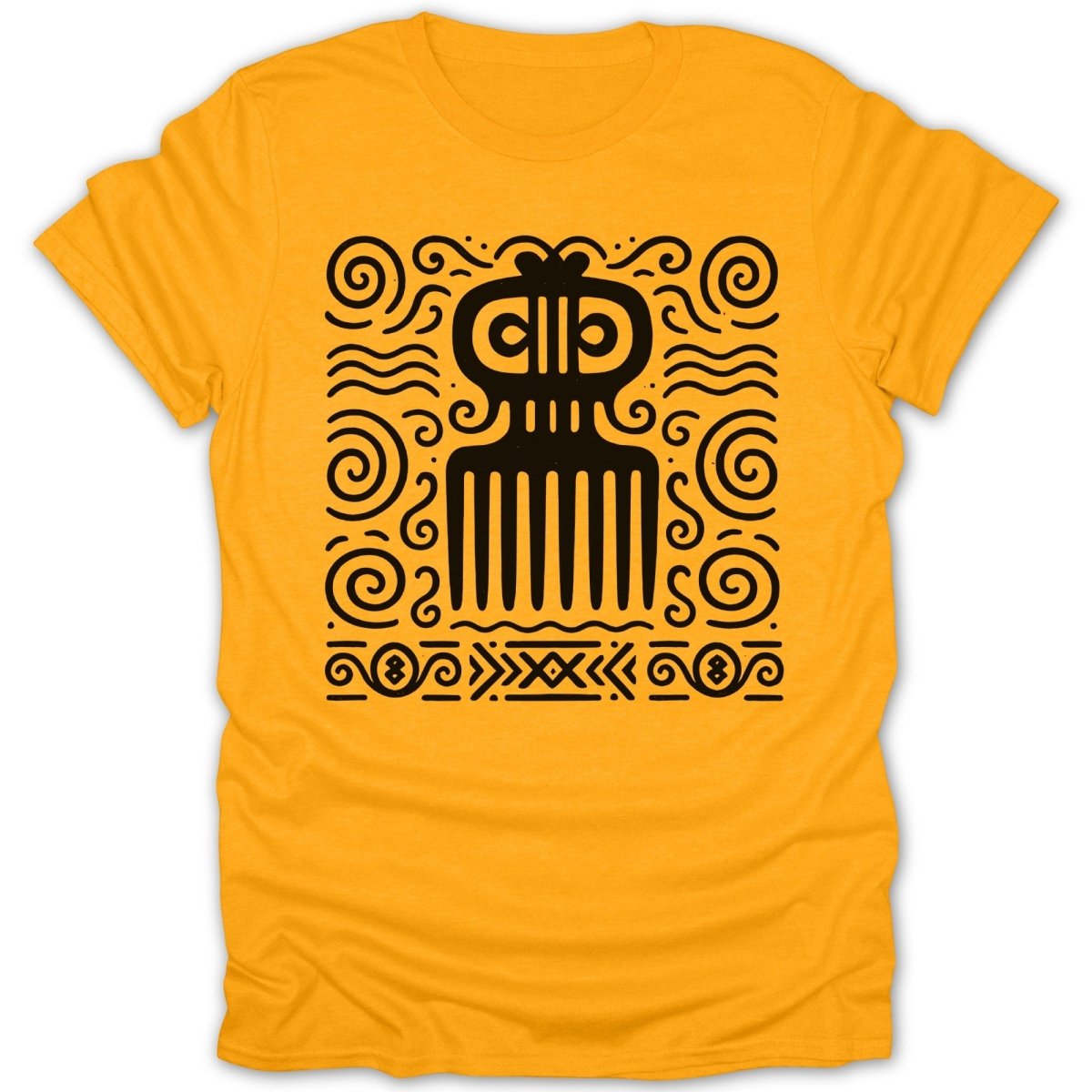 Adinkra Comb Pattern Tee - Zion Threadz