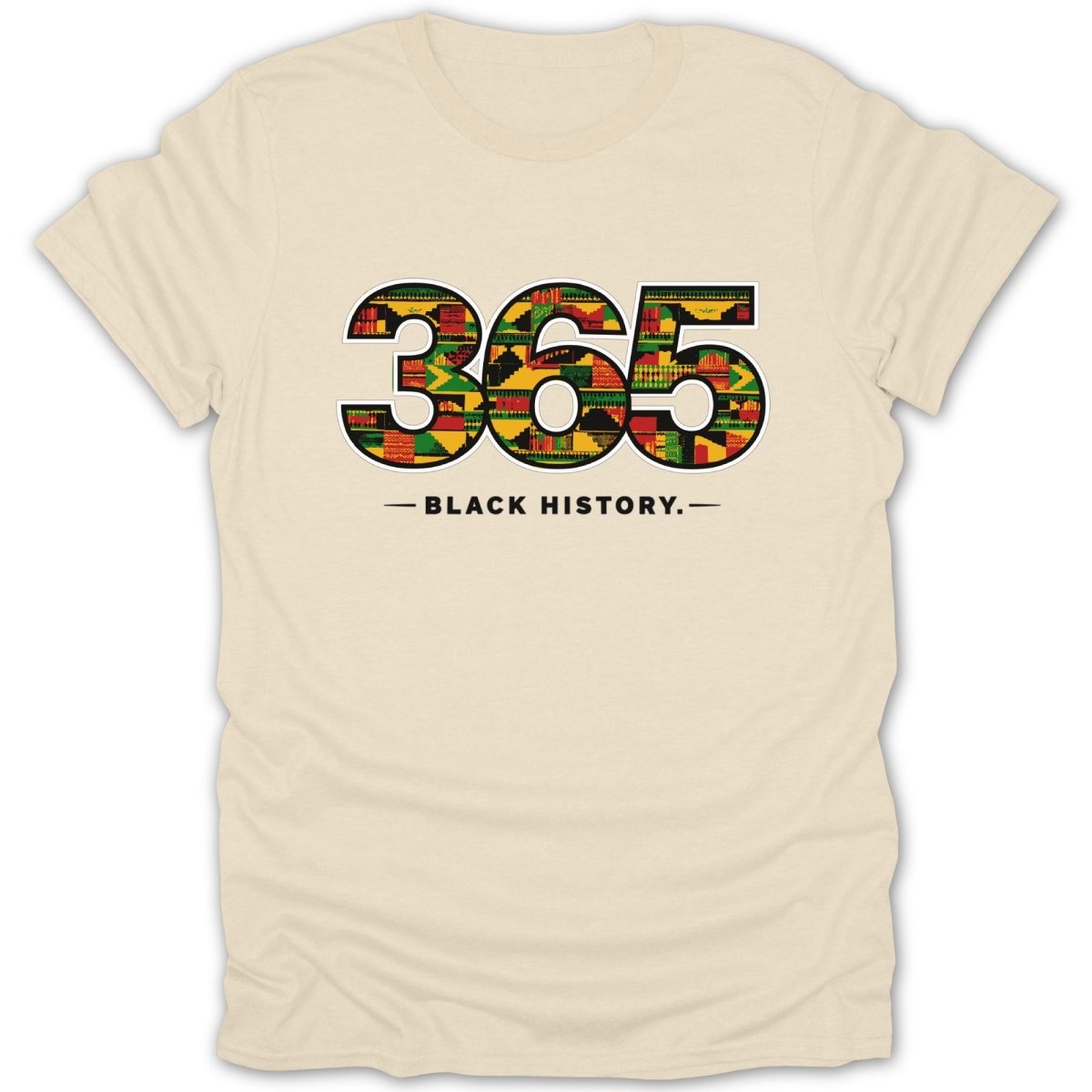 365 Black History Kente Pattern Tee - Zion Threadz