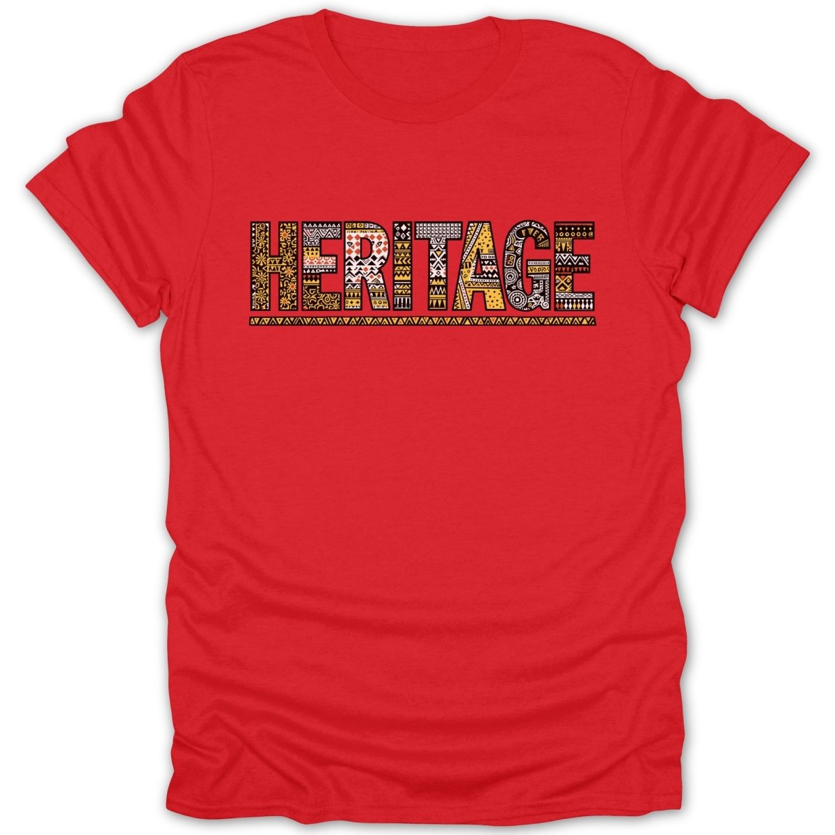 Heritage African Pattern Tee - Zion Threadz