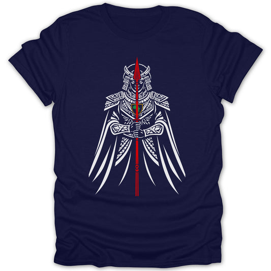 Medieval Knight Warrior Graphic Design T-Shirt