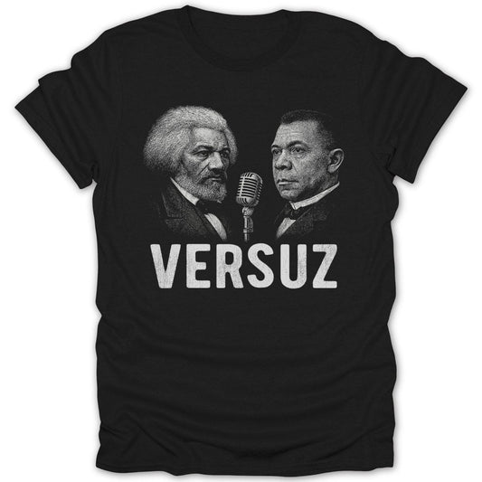 Douglass Vs Booker T Tee - Zion Threadz