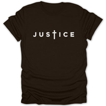 Justice Cross Tee - Zion Threadz