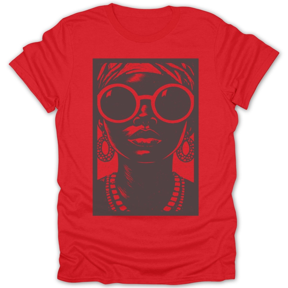 Monochrome Woman Muse Tee - Zion Threadz