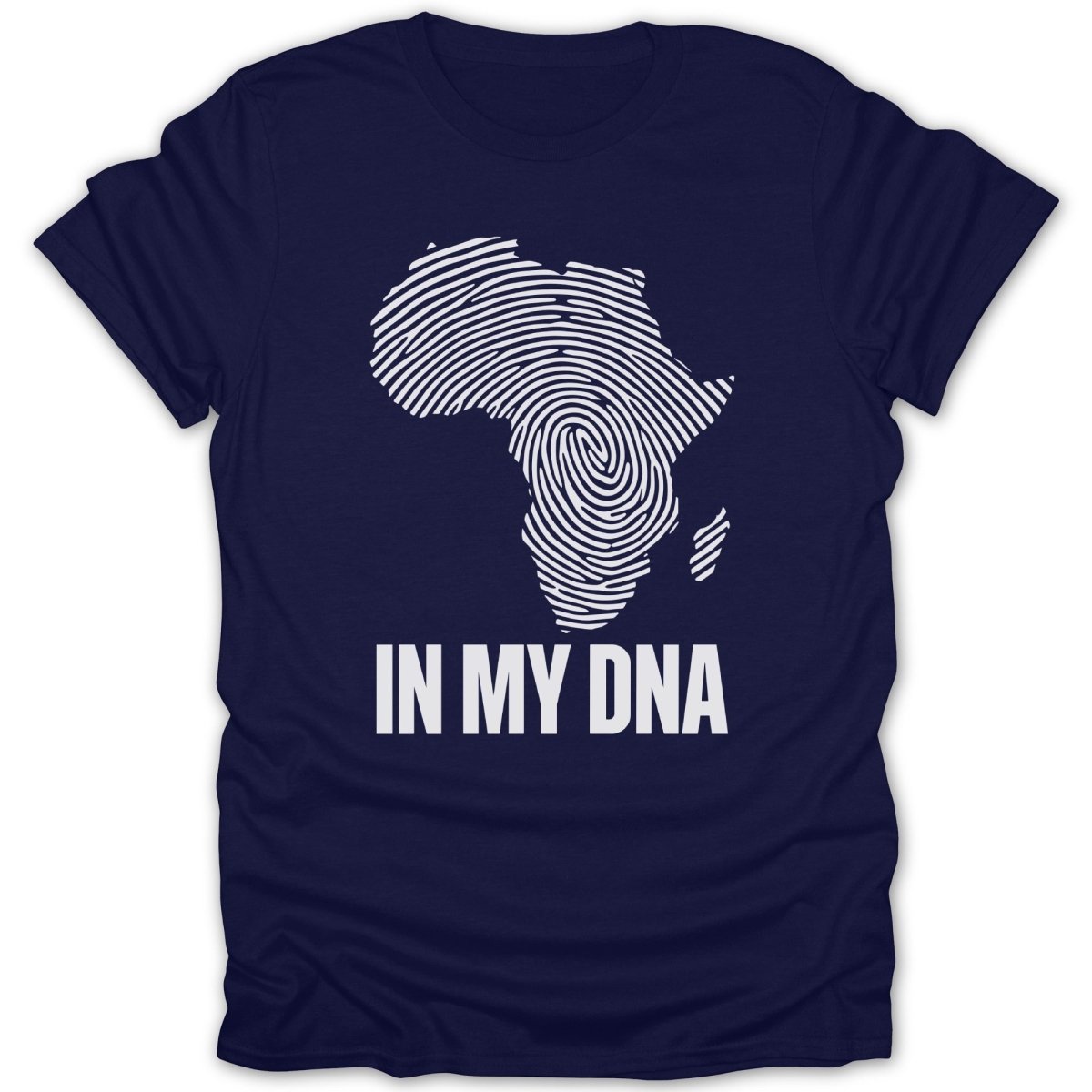 In My DNA Africa Map Tee - Zion Threadz